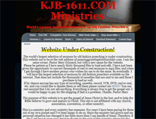 Tablet Screenshot of kjb-1611.com